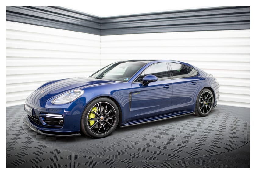 Zestaw Splitterów Porsche Panamera E-Hybrid 971 Facelift