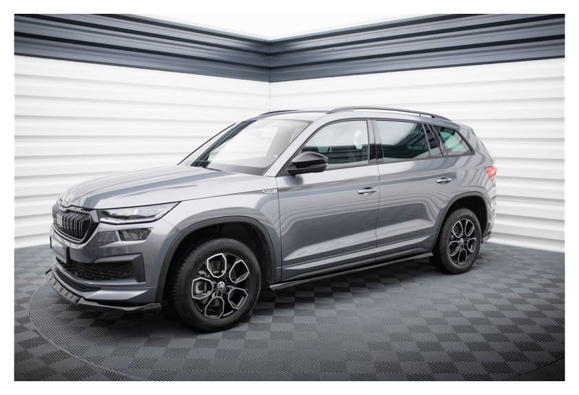 Zestaw Splitterów Skoda Kodiaq Sportline Mk1 Facelift