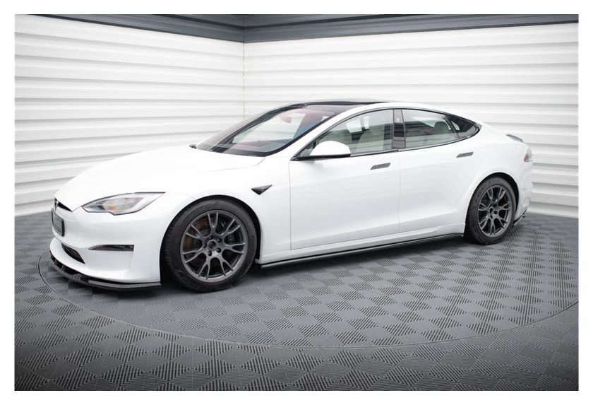 Zestaw Splitterów Tesla Model S Plaid Mk1 Facelift