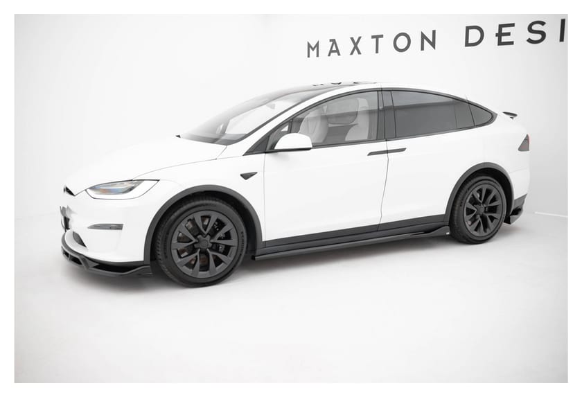 Zestaw Splitterów Tesla Model X Mk1 Facelift