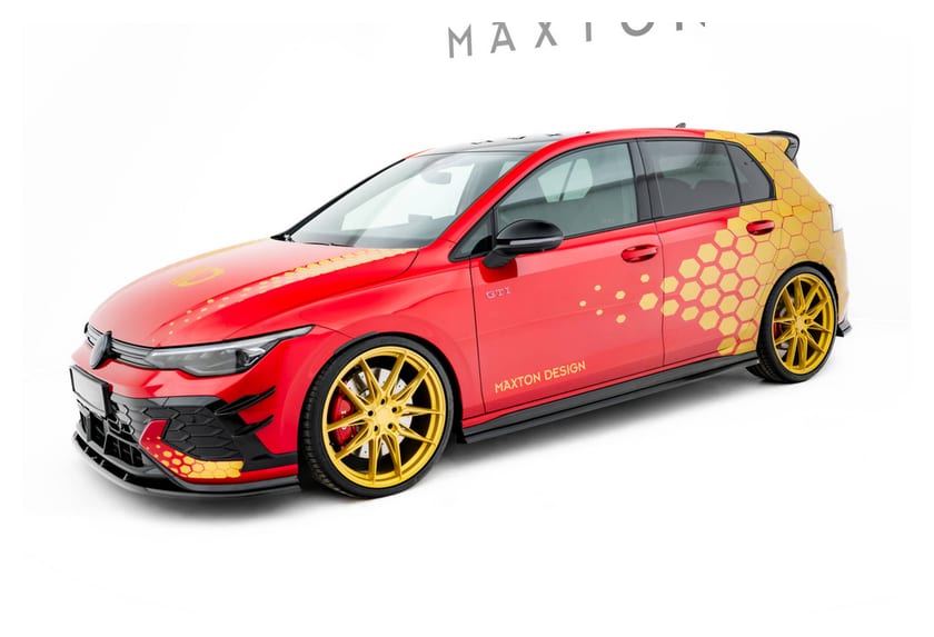 Zestaw Splitterów Volkswagen Golf GTI Clubsport Mk8 Facelift v.2