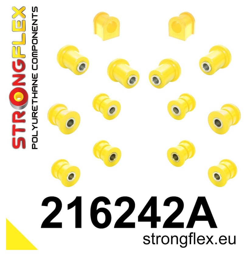 Zestaw tulei tylnego zawieszenia SPORT