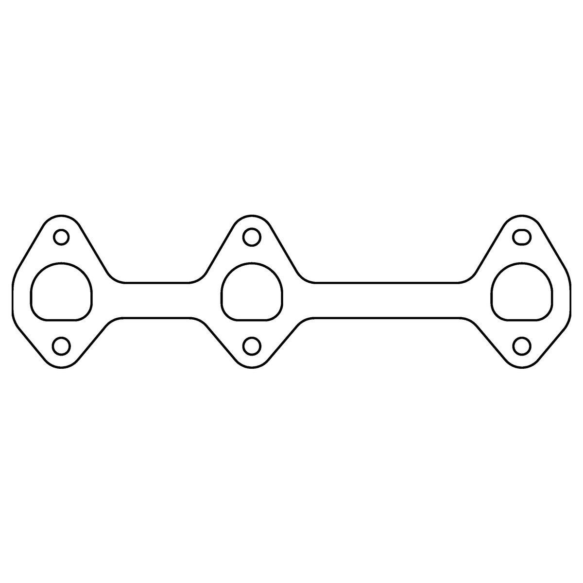 Exhaust Manifold Gasket GM Gen-3 60 Degree V6 .064" AM Set Cometic C15005-064