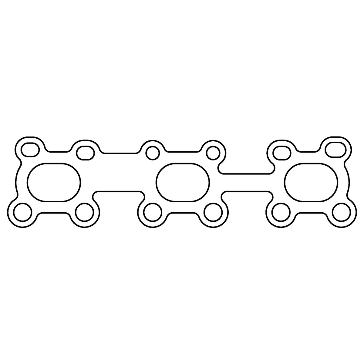 Exhaust Manifold Gasket Nissan VQ30DE/VQ35DD/VQ35DE/VQ35HR/ VQ37VHR/VQ40DE .064" AM Set Cometic C4921-064